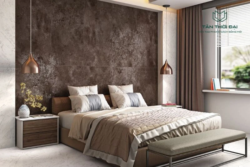 TOP mẫu gạch ốp tường phòng ngủ đang được ưa chuộng hiện nay