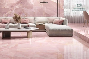BST những mẫu gạch lát nền màu hồng đẹp lãng mạn cho không gian sống