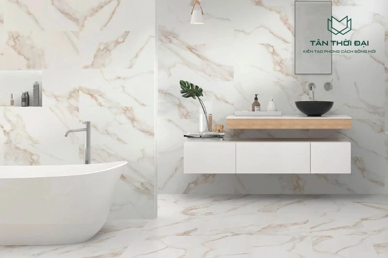 Tham khảo ngay mẫu gạch ốp tường 30x60 màu trắng dẫn đầu xu hướng