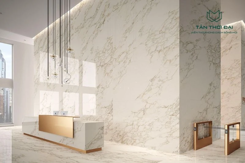 Tiêu chí “vàng" khi chọn gạch ốp tường 60x80 cho phòng khách