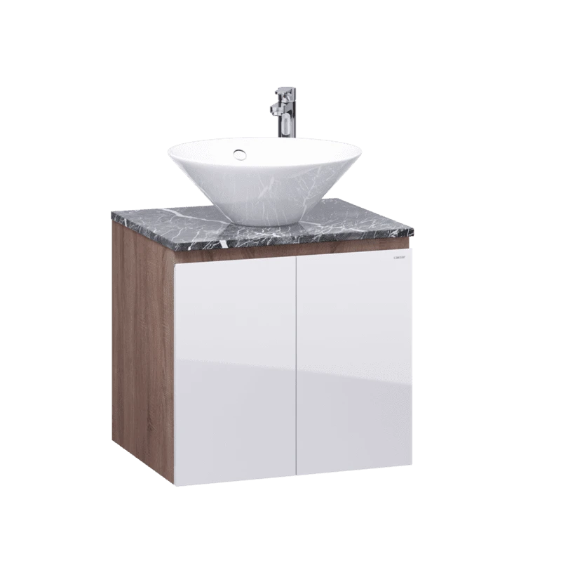 Lavabo và tủ treo tường Caesar L5222 + EH46002AWV