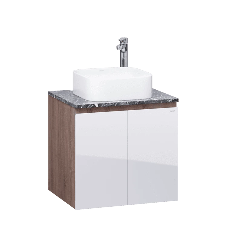 Lavabo và tủ treo tường Caesar LF5256 + EH46002AWV