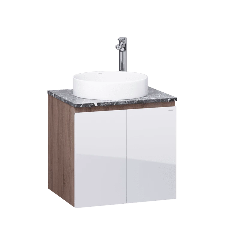 Lavabo và tủ treo tường Caesar LF5258 + EH46002AWV