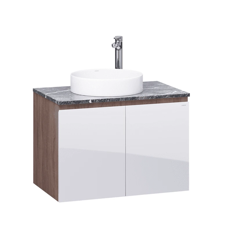 Lavabo và tủ treo tường Caesar LF5258 + EH48002AWV