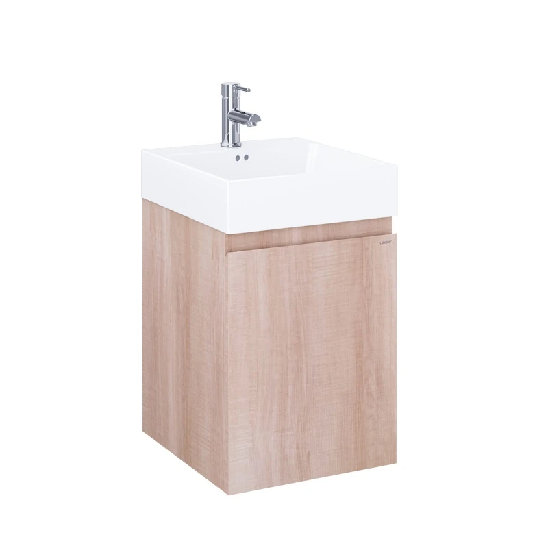 Chậu rửa Lavabo đặt bàn Caesar LF5261 và tủ treo EH05261AW7V