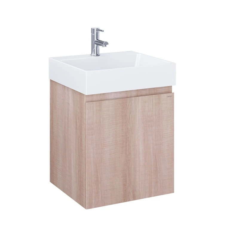 Chậu rửa Lavabo đặt bàn Caesar LF5253 và tủ treo EH05253AW7V