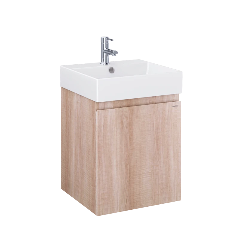 Chậu rửa Lavabo đặt bàn Caesar LF5263 và tủ treo EH05263AW7V