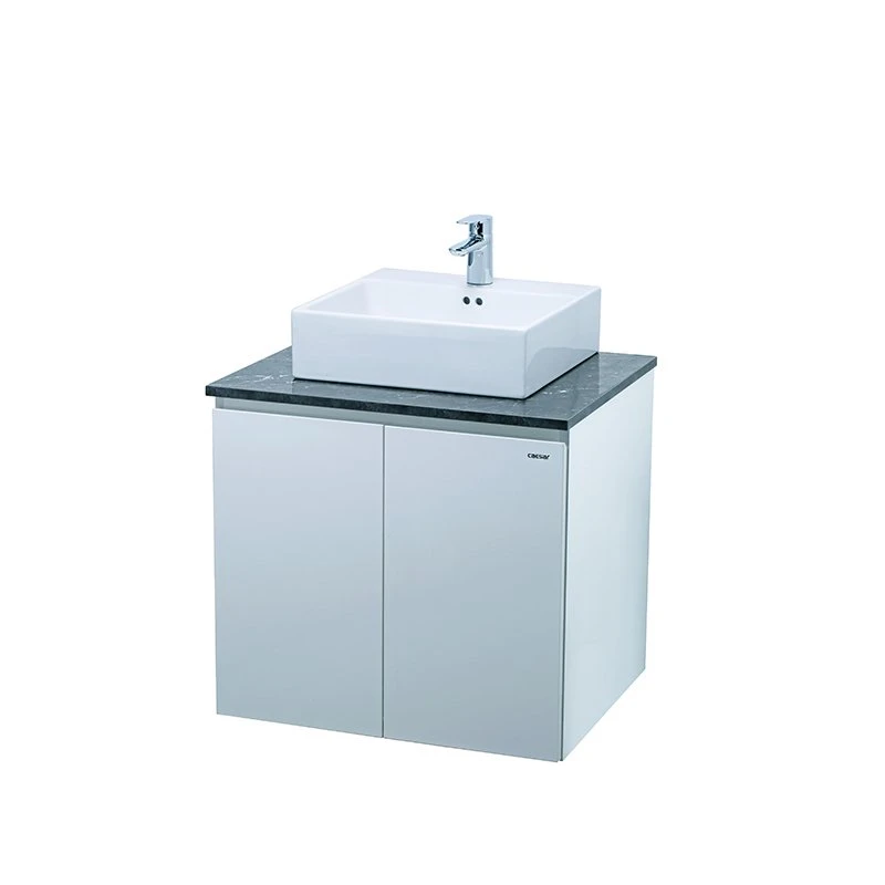 Chậu rửa Lavabo đặt bàn Caesar LF5261 và tủ treo EH46001A