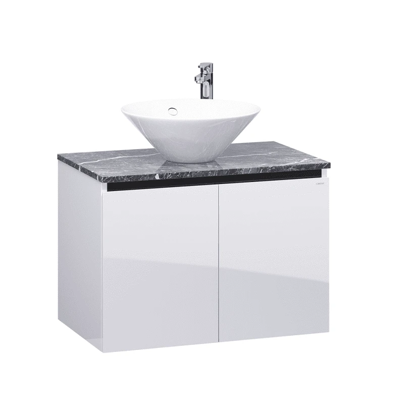 Lavabo và tủ treo tường Caesar L5222 + EH48002AV