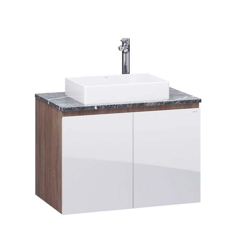 Lavabo và tủ treo tường Caesar LF5254 + EH48002AWV