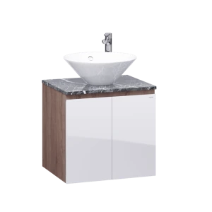 Lavabo và tủ treo tường Caesar L5222 + EH46002AWV