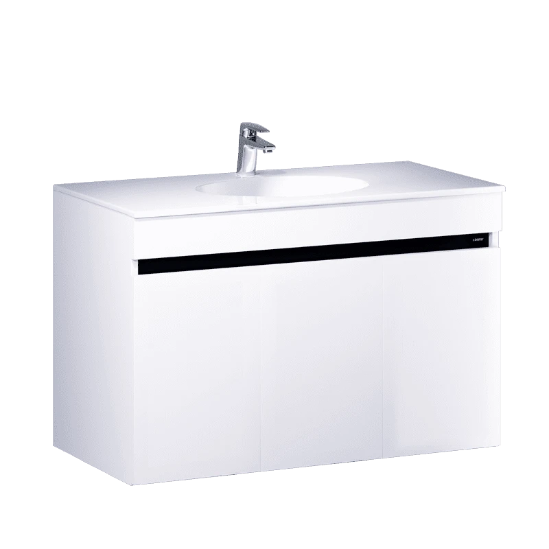 Lavabo và tủ treo tường Caesar LF5028 + EH15028AW7V