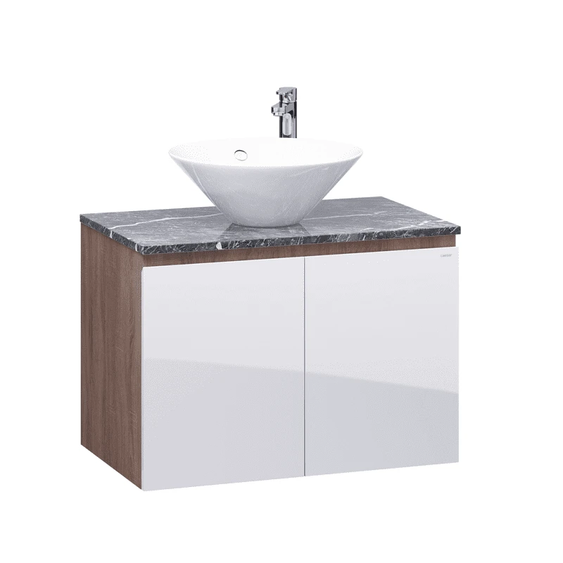 Lavabo và tủ treo tường Caesar L5222 + EH48002AWV