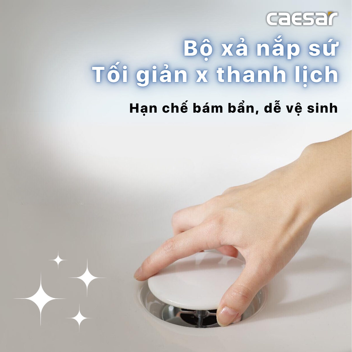 Chậu rửa Lavabo treo tường Caesar LF5239S