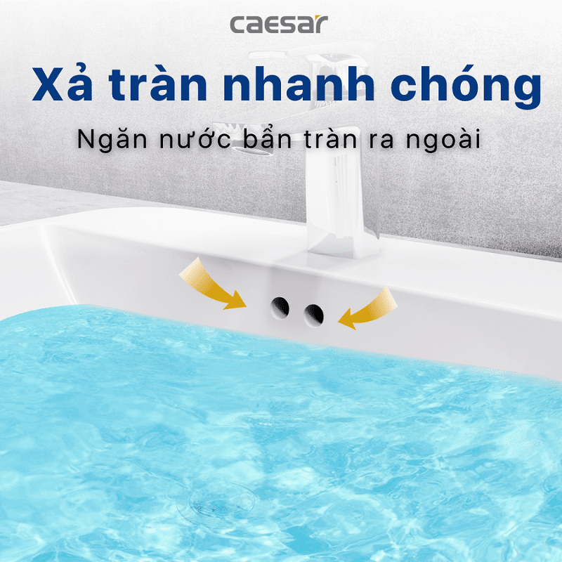 Chậu rửa Lavabo dương bàn Caesar L5019