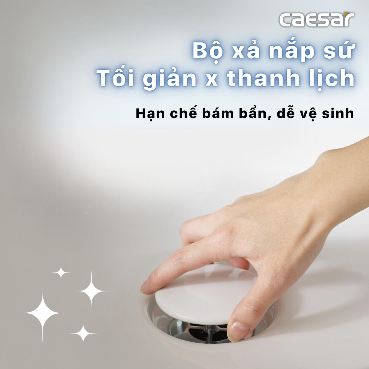 Chậu rửa Lavabo đặt bàn Caesar LF5380