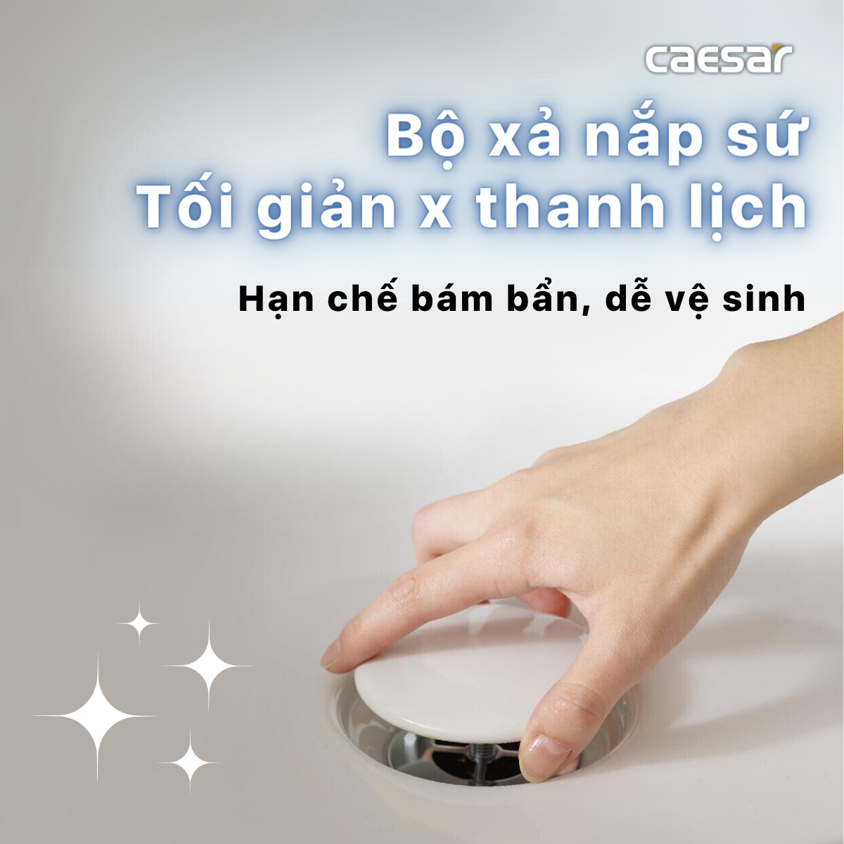 Chậu rửa Lavabo đặt bàn Caesar LF5380 và tủ treo EH05380DWV