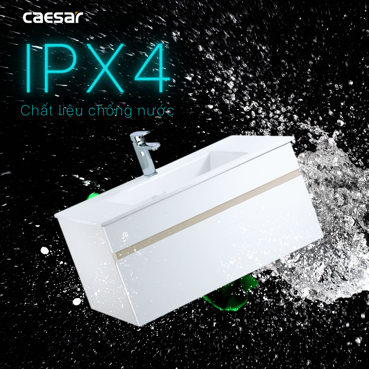 Tủ chậu lavabo treo tường Caesar EH05032DDV