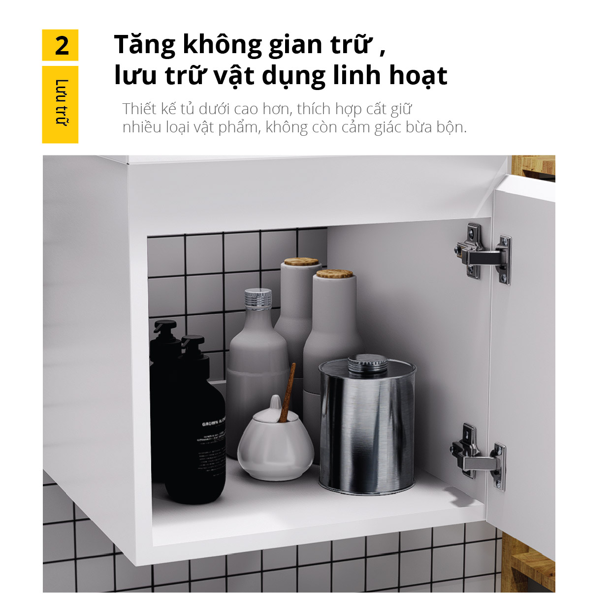 Tủ chậu lavabo treo tường Caesar EH05255AV