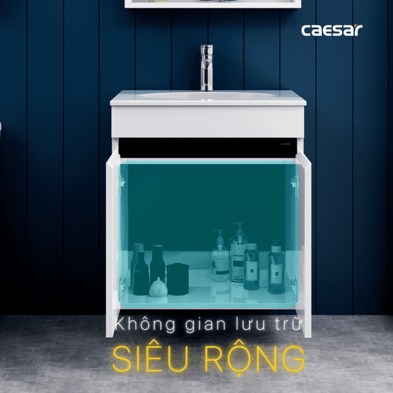 Tủ lavabo treo tường Caesar EH15024AV