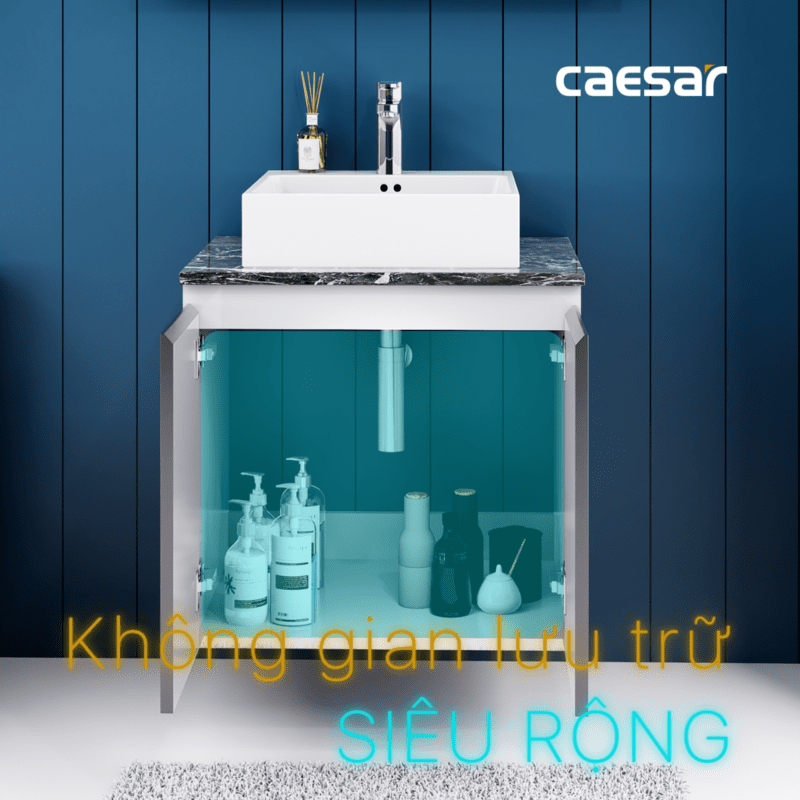 Tủ lavabo treo tường Caesar EH46001ADV