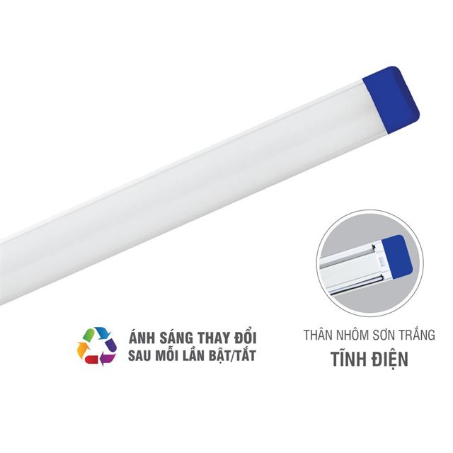 Đèn LED Mica nhôm ba màu ánh sáng ELL9020B/32C