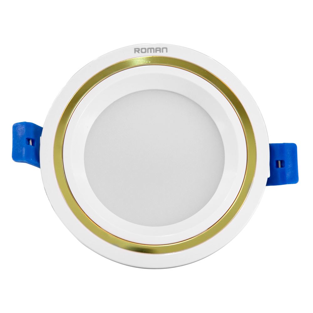 Đèn Downlight 3 màu ánh sáng nhôm đúc viền lõm ELD2011/6C