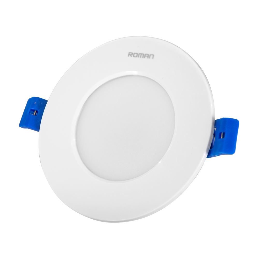 Đèn LED Downlight nhôm đúc viền phẳng ELD2020/6A,W