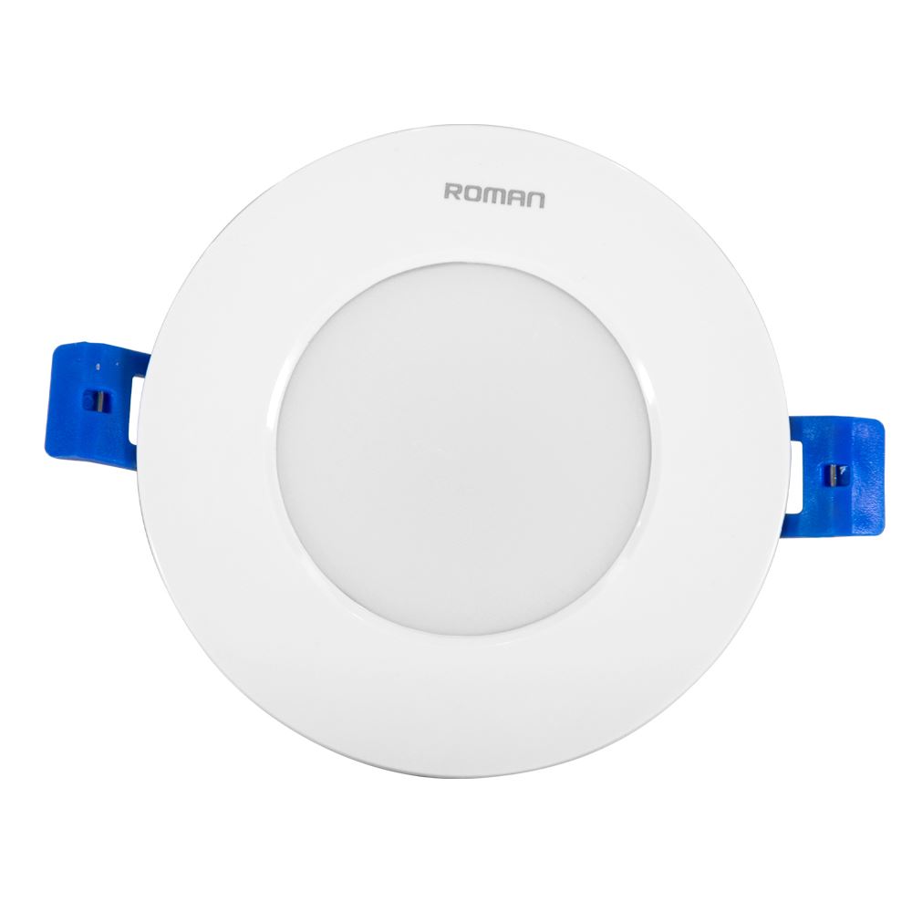 Đèn LED Downlight nhôm đúc viền phẳng ELD2020/6A,W