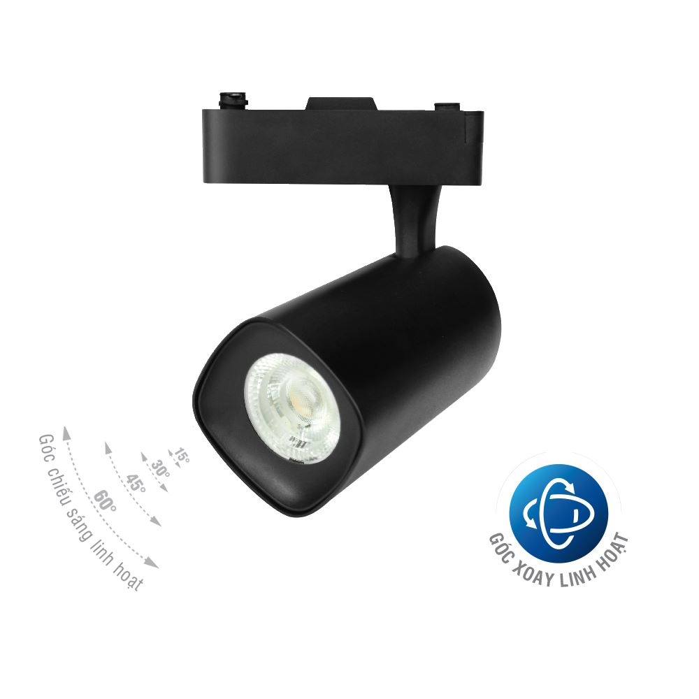 Đèn LED rọi ray trong nhà ELC3006W,B/20D-V