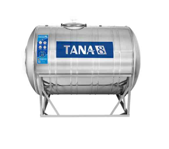 Bồn nước inox Tân Á 8 ngang 3000 lít (Ø1340)