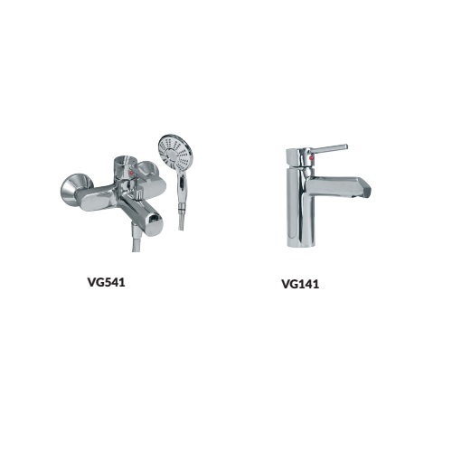 Bộ vòi chậu – Sen tắm Viglacera VG141-VG541